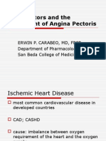 Vasodilators and The Treatment of Angina Pectoris
