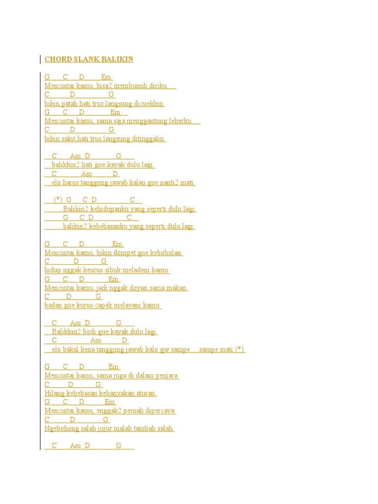 Chord Slank Balikin Pdf