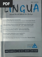 Download LINGUA STBA LIA Vol 9 No 1 2010 by PPM STBA LIA Jakarta SN258102979 doc pdf