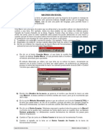 Macros en Microsoft Excel 2010