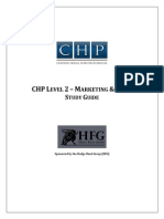 CHP Level 2 Marketing