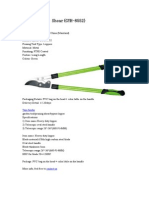 Pruning Shear (GYH 8552)