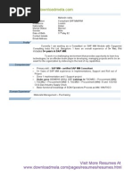 Download SAP MM Module Resume With 3 Years Experience by Sowjanya Mulakaluri SN258111391 doc pdf