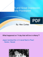 Wwi, Wwii, and Great Depression Study Powerpoint