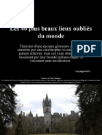 40 Lieux Oublies du Monde 1.pps