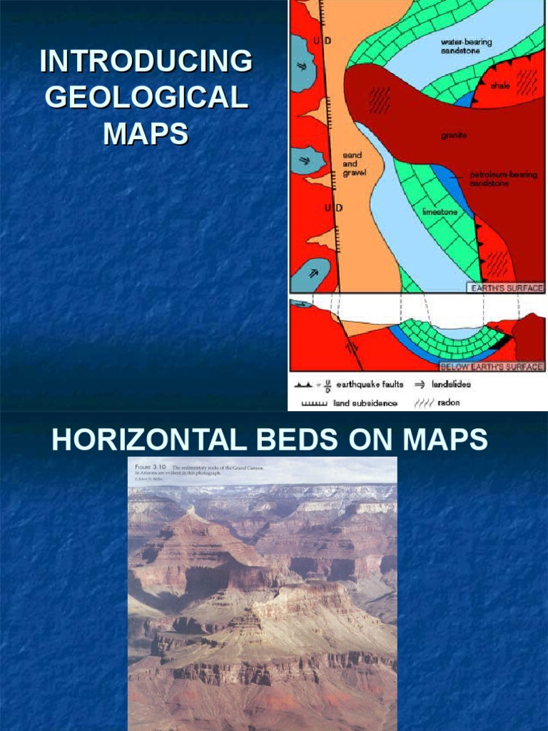 Dip Strike Pdf Geology Contour Line