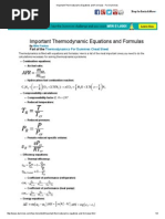 Download Important Thermodynamic Equations and Formulas - For Dummies by Deo Fallarcuna Sulit SN258121110 doc pdf