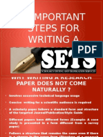 8 Steps For Writing An Effective Research Paper