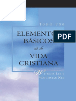 Elementos Básicos de La Vida Cristiana Vol 1