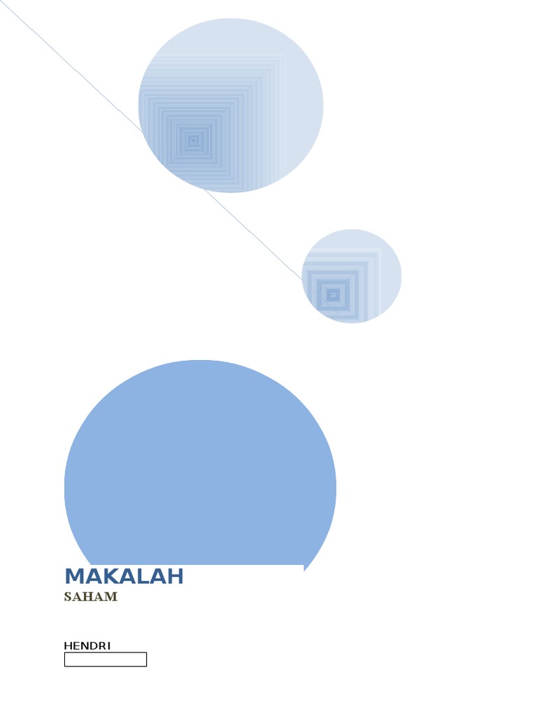 Makalah Saham Docx