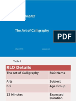 The Art of Arabic Calligraphy - Final - 1