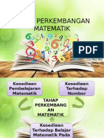 PKP3110 Tahap Perkembangan Matematik