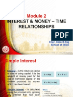 Module 2 - Interest and Time Value of Money