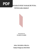 Download Adat Istiadat Suku Sasak Di Nusa Tenggara Barat by Baiq Ika Musitikasari SN258134596 doc pdf