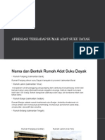 Apresiasi Terhadap Rumah Adat Suku Dayak