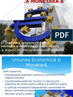 Politica Monetară a Ue