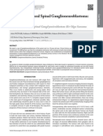 Primary Extradural Spinal Ganglioneuroblastoma: A Case Report