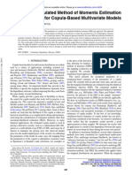 Simulated Method of Moments Estimation for Copula-Based Multivariate Models