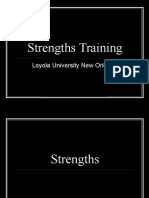 Strengths Training at Loyola University New Orleans