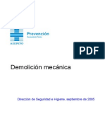 Demolición Mecánica