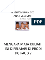 Kesehatan Dan Gizi AUD