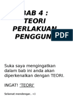 Bab 4 Teori Perlakuan Pengguna