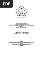 Download AQIDAH AKHLAK by SofyanNemo SN258148820 doc pdf