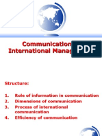 Communication in International Management
