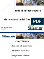 Supervisión de La Infraestructura Industria Del Gas Natural