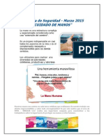 Nuestras Manos Nos Asisten en Cada Tarea Cotidiana Que Realizamos