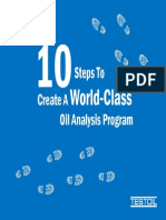 10 Ten Steps To Create A World‐Class Oil Analysis Program