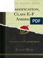 Classification of class