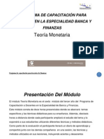 Teoría Monetaria PDF
