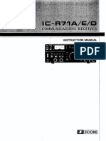 iCom IC-R71A Manual