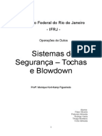 Sistemas de Segurança - Tochas e Blowdown