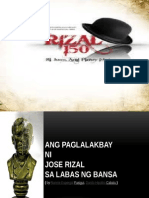 Paglalakbay Ni Rizal