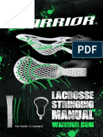 WARRIOR LacrosseStringingManual 2012