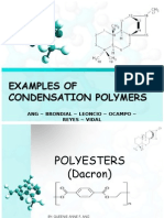 Examples of Condensation Polymers