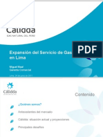 Expansión Del Servicio de Gas Natural en Lima_Junio 2011