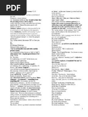 Jaf Transcript Japanese Language Semiotics