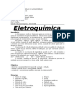 Relatório - Eletroquimica