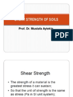 Shear Strength of Soils