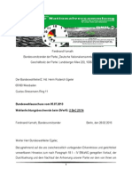Bundeswahlausschuss Vom 05.07.2013 Wahlanfechtungsbeschwerde Beim Bverfg: 2 BVC 21/14