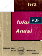 CIP Informe Anual 1973