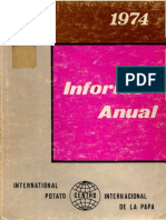 CIP Informe Anual 1974