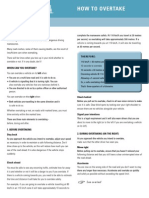 DMV Cheat Sheet | PDF | Traffic | Truck Driver