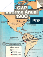 CIP Informe Anual 1980