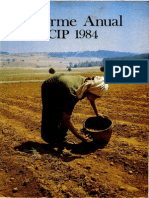 CIP Informe Anual 1984