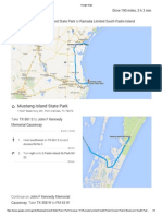 Mustang Island State Park: Drive 190 Miles, 3 H 3 Min