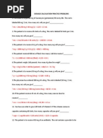 Download 100 Dosage Calculation Practice Problems Answers by Teena Real SN258191262 doc pdf
